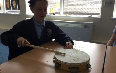 Read more about Year 4 creating sound waves!